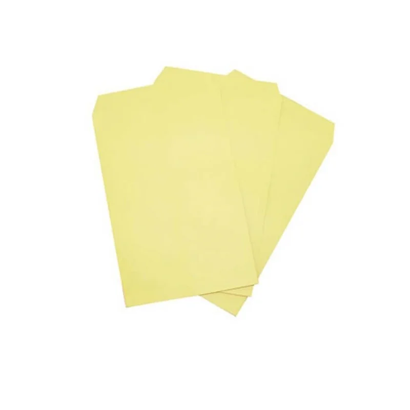 پاکت کاغذی  A5 زرد