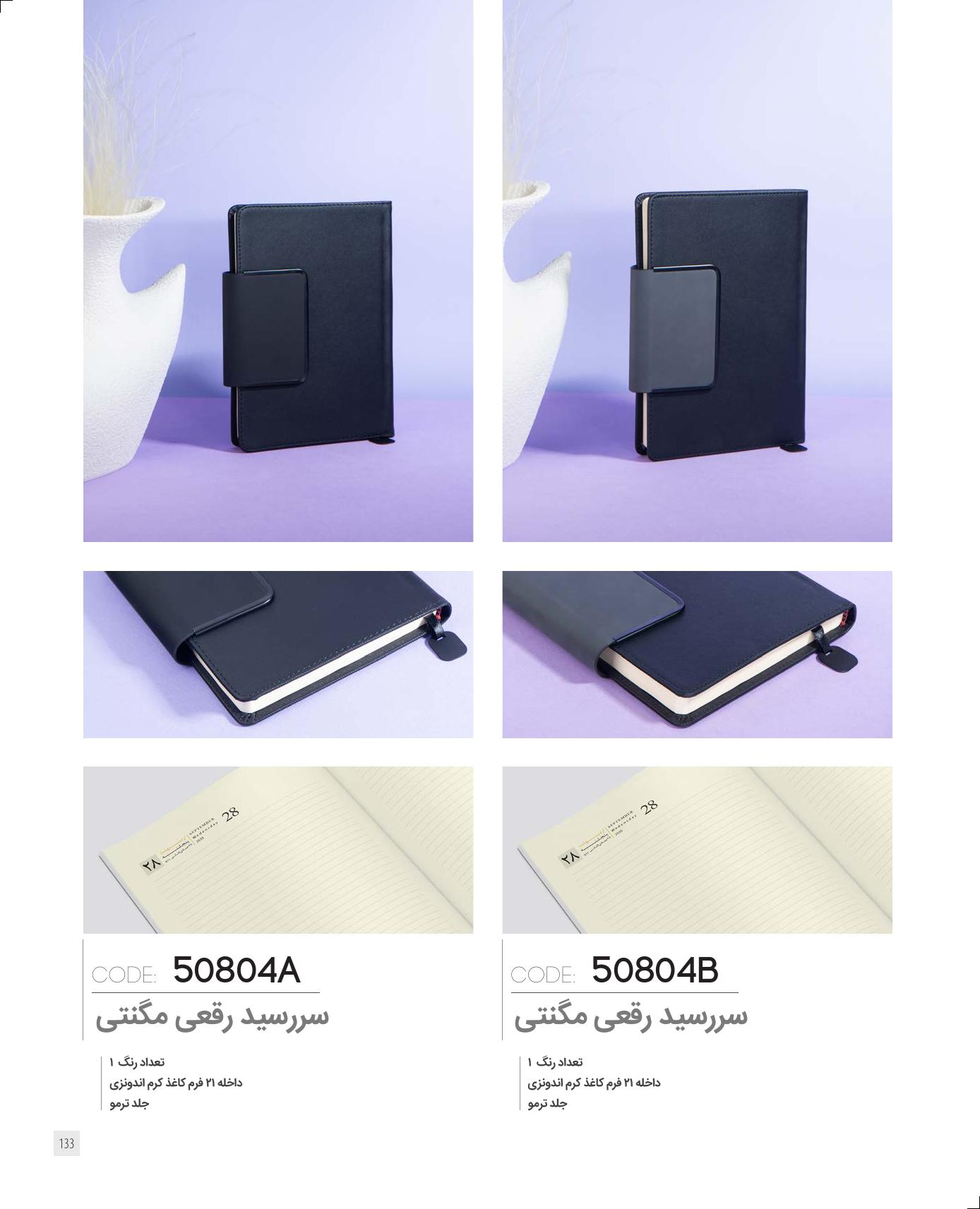 سر رسید رقعی مگنتی IRAN ZAMIN کد 50804