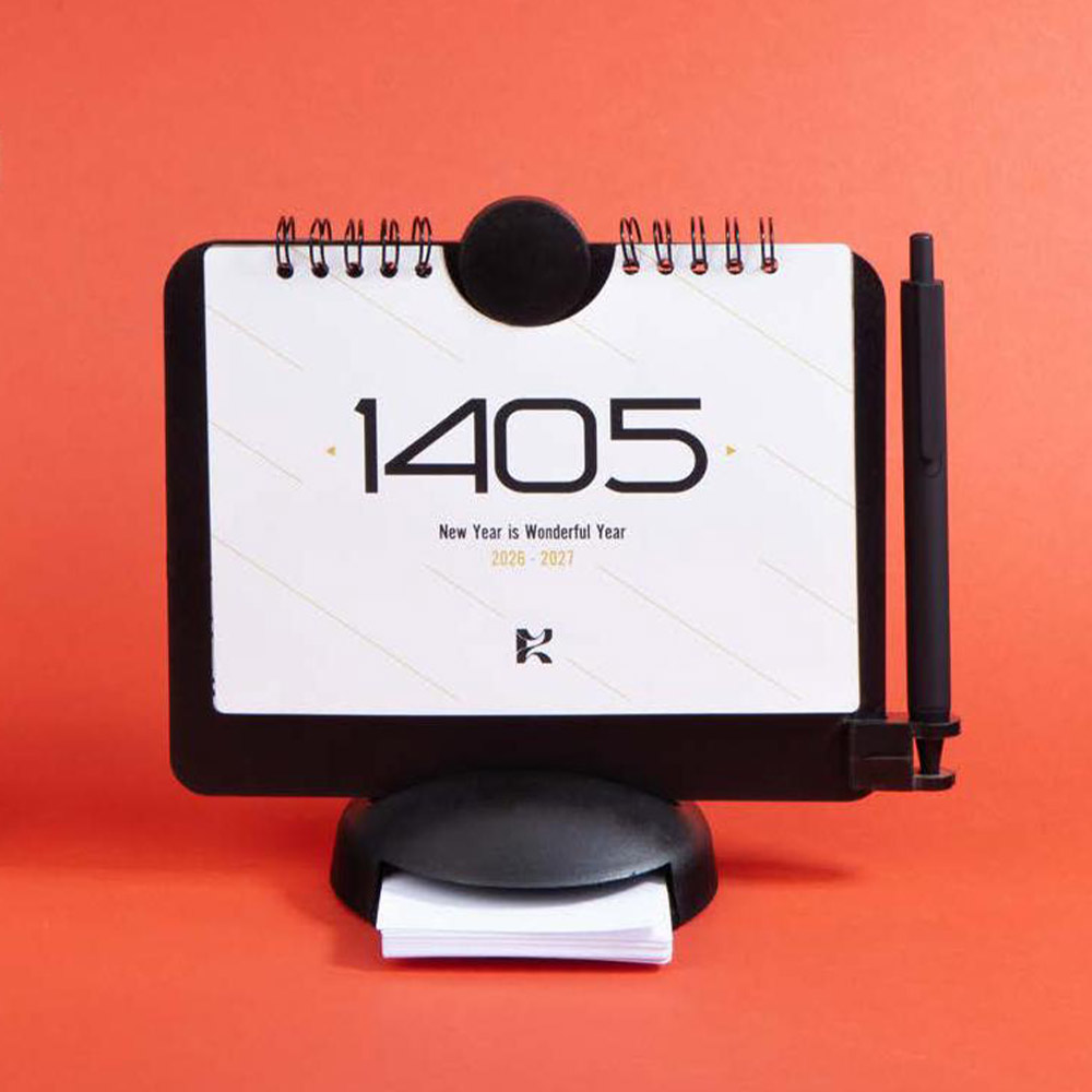 تقویم رومیزی پلکسی IRAN ZAMIN کد 51111