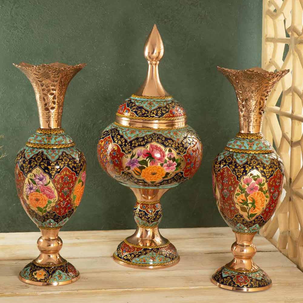 ست صنایع دستی برند IRAN ZAMIN کد 50205