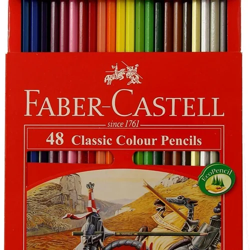 مداد رنگی 48 رنگ فابر-کاستل مدل Classic